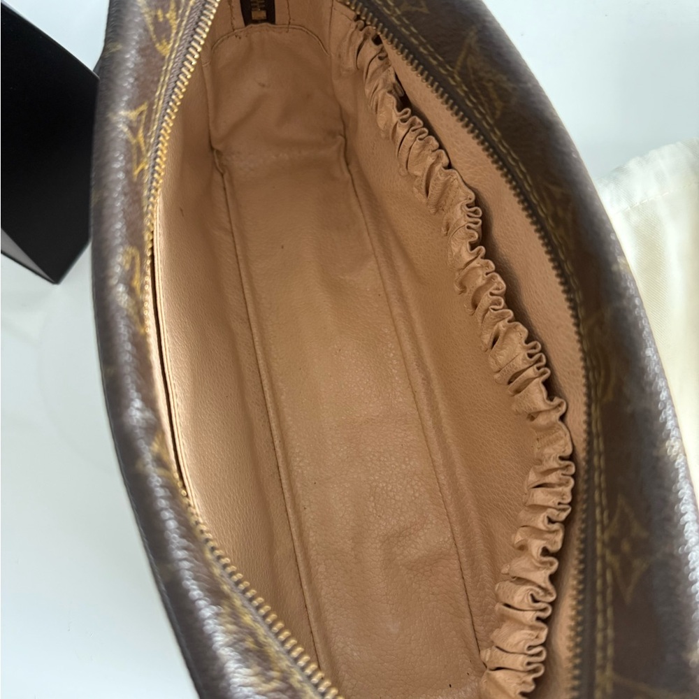 AUTH Louis Vuitton Monogram Trousse Toilette 28 Cosmetics Pouch Purse - Picture 7 of 11